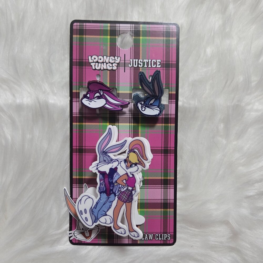 Looney Tunes x Justice Claw Clip Set